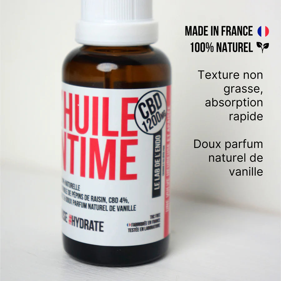 lab de l'endo huile CBD