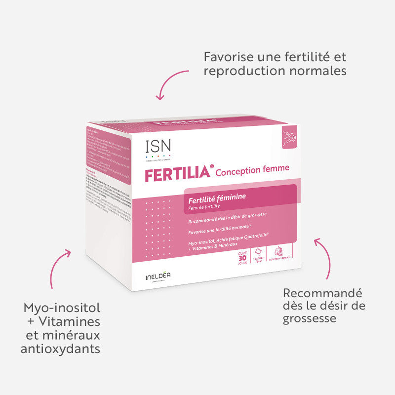 FERTILIA CONCEPTION FEMME - FAVORISE LA FERTILITÉ