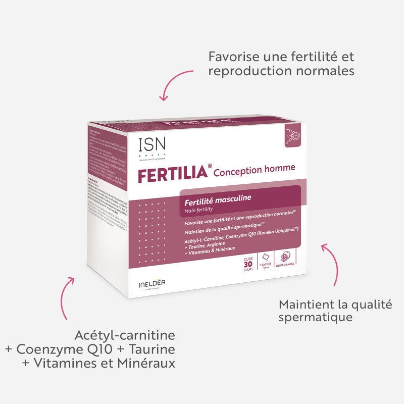 FERTILIA CONCEPTION HOMME - FAVORISE LA FERTILITÉ MASCULINE