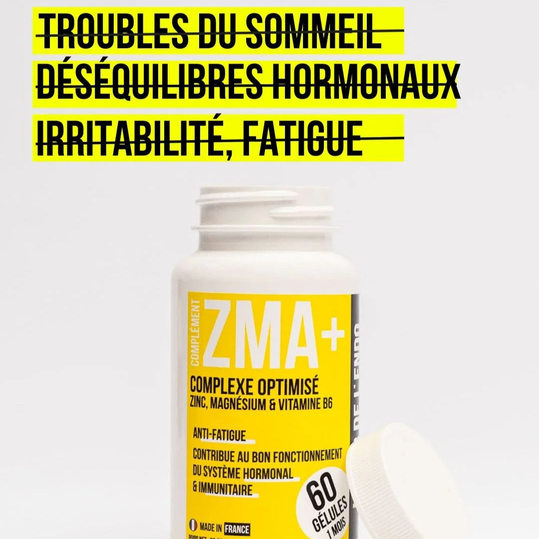 COMPLEXE ZMA - MAGNÉSIUM + ZINC + B6