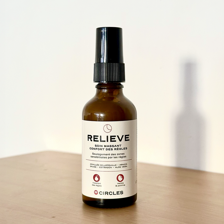 SÉRUM MASSAGE RELIEVE - CONFORT DU SPM ET DES RÈGLES - Image 1