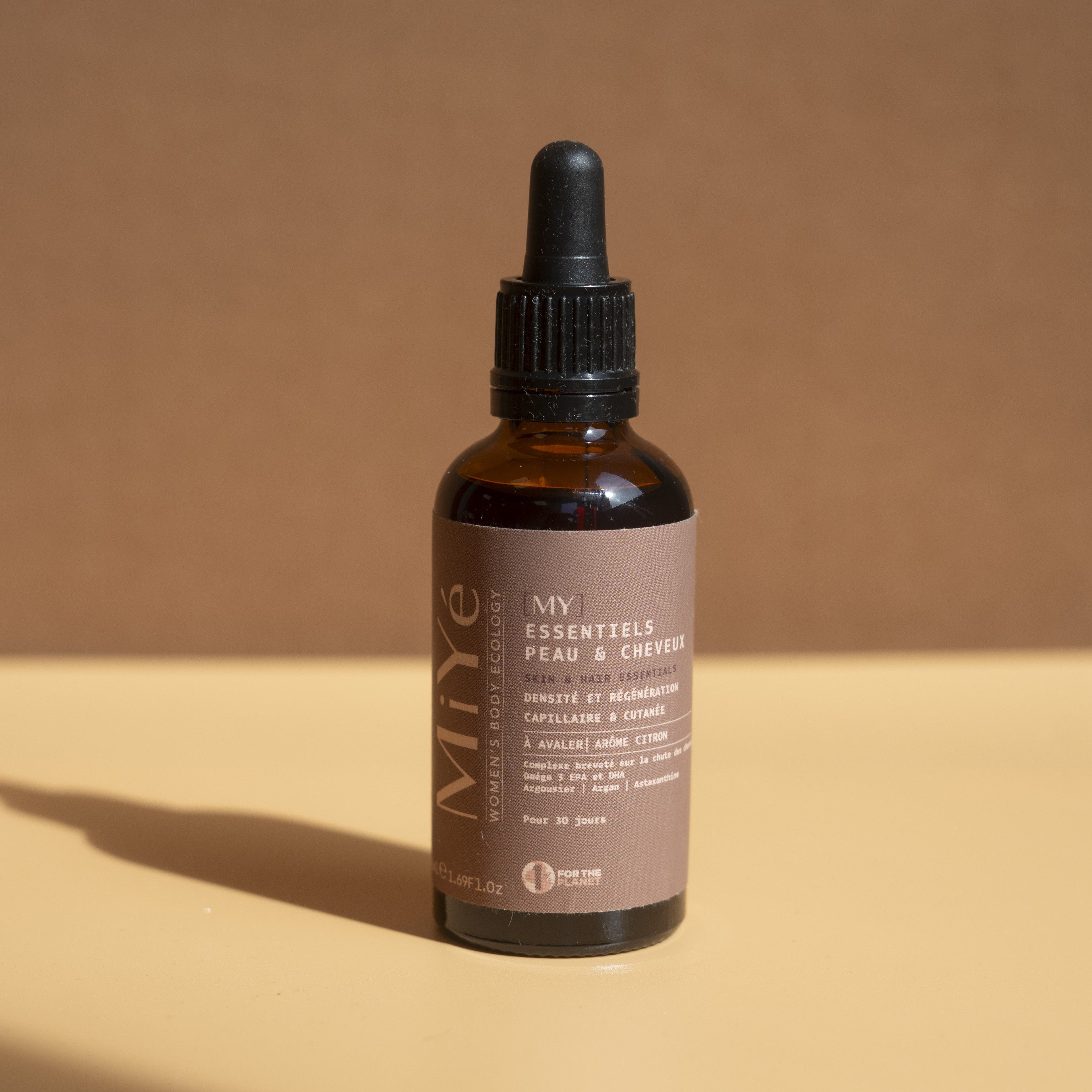 HUILE À INGÉRER ESSENTIEL PEAU & CHEVEUX - DENSITÉ CAPILLAIRE ET CHUTE DE CHEVEUX