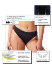 MAILLOT DE NATATION MENSTRUEL 1 PIÈCE NÉRÉIDES- FLUX MOYENS - Image 5