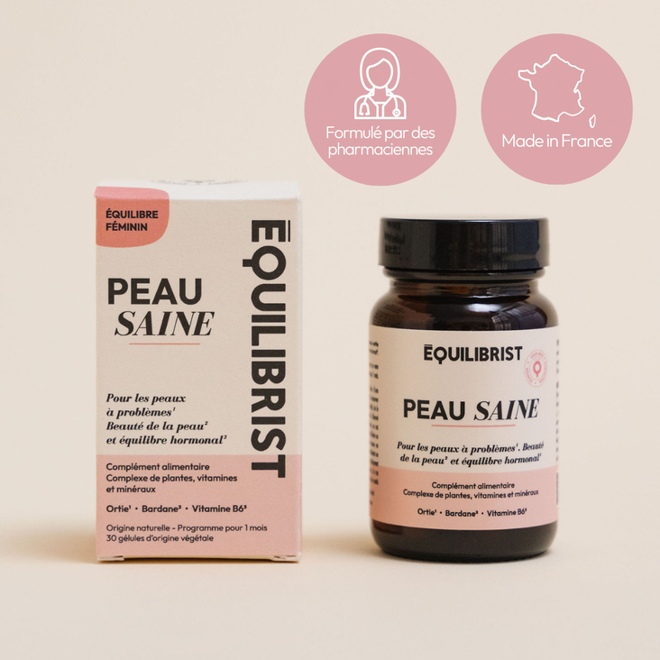 PEAU SAINE I ACNÉ PERSISTANTE ET CYCLES IRRÉGULIERS