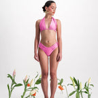 DAHLIA ROSE BLUSH - MAILLOT MENSTRUEL I FLUX LÉGERS À MOYENS
