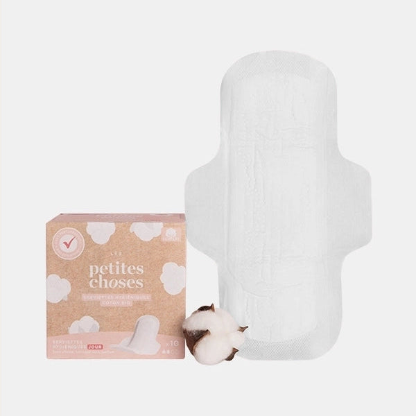 SERVIETTES AVEC AILETTES - FLUX MOYENS