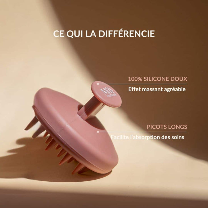 BROSSE MASSANTE CHEVEUX - MICROCIRCULATION DU CUIR CHEVELU - Image 3