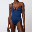 MAILLOT DE NATATION MENSTRUEL 1 PIÈCE NÉRÉIDES- FLUX MOYENS - Image 1