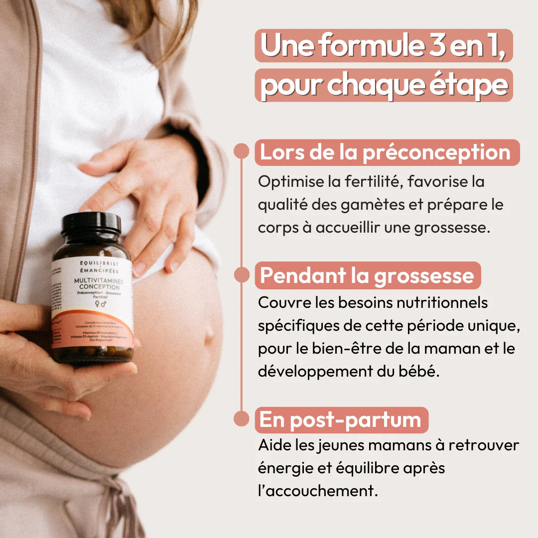 MULTIVITAMINES CONCEPTION - FEMME & HOMME