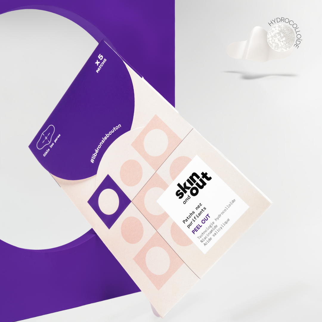 PATCHS NEZ POINTS NOIRS HYDROCOLLOÏDE - POINTS NOIRS