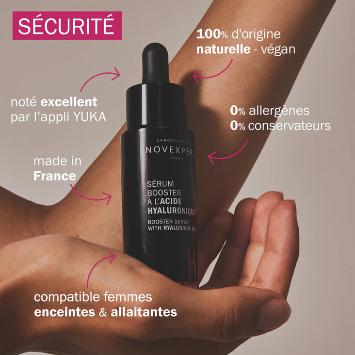 SÉRUM BOOSTER À L'ACIDE HYALURONIQUE - PEAU REPULPÉE ET ÉCLATANTE - Image 4
