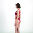 MAILLOT MENSTRUEL - CALYPSO TWISTÉ VINO - FLUX LÉGERS À MOYENS