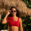 MAILLOT DE BAIN HARMONIA SHORTY ROUGE