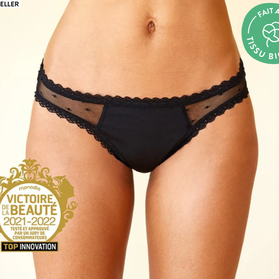 CULOTTE MENSTRUELLE SIDONIE | FLUX ABONDANT