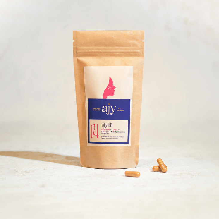 AJYLIFT - ÉLASTICITÉ DE LA PEAU & COLL-EGAN (COLLAGÈNE VEGAN) - Image 1