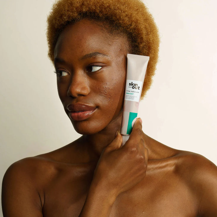 crème hydratante boutons skin and out