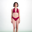 DAHLIA VINO - ENSEMBLE MAILLOT MENSTRUEL - FLUX LÉGER À MOYEN