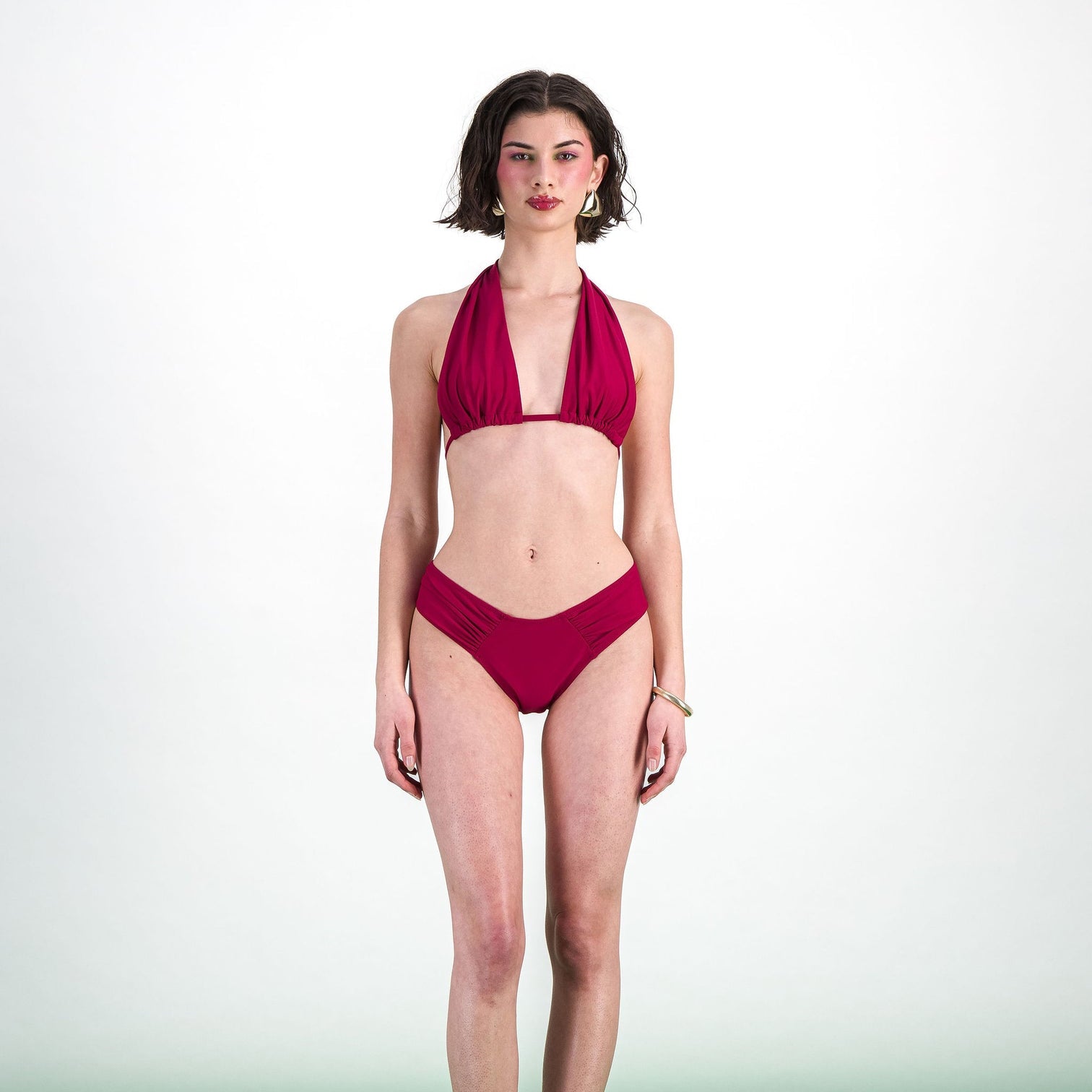 DAHLIA VINO - ENSEMBLE MAILLOT MENSTRUEL - FLUX LÉGER À MOYEN