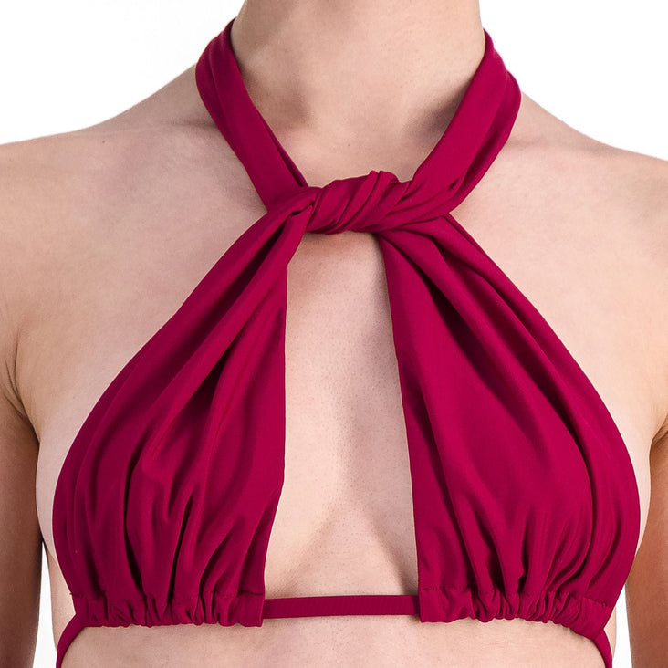 DAHLIA VINO - ENSEMBLE MAILLOT MENSTRUEL - FLUX LÉGER À MOYEN