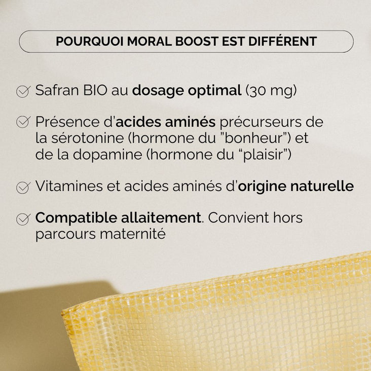 MORAL BOOST I SOUTIEN ÉMOTIONNEL
