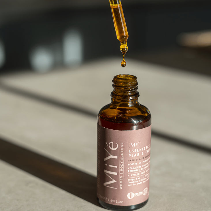 HUILE À INGÉRER - DENSITÉ CAPILLAIRE ET CHUTE DE CHEVEUX