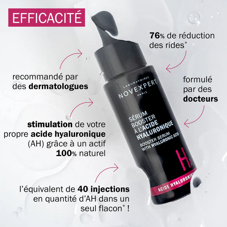 SÉRUM BOOSTER À L'ACIDE HYALURONIQUE - PEAU REPULPÉE ET ÉCLATANTE - Image 5