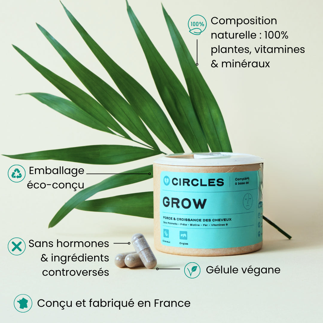 GROW - CURE POUSSE ET SANTÉ DES CHEVEUX