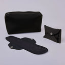 KIT MENSTRUEL I POCHETTE ÉTANCHE ET SERVIETTES HYGIÉNIQUES LAVABLES - FLUX LÉGER À MOYENS