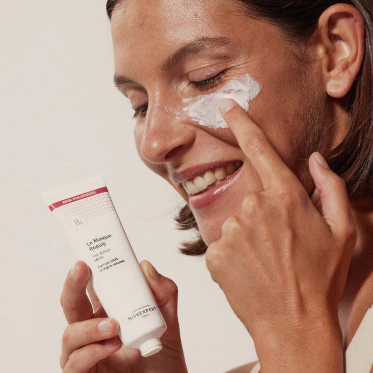 MASQUE REPULPANT - NOURRIT ET APAISE LA PEAU