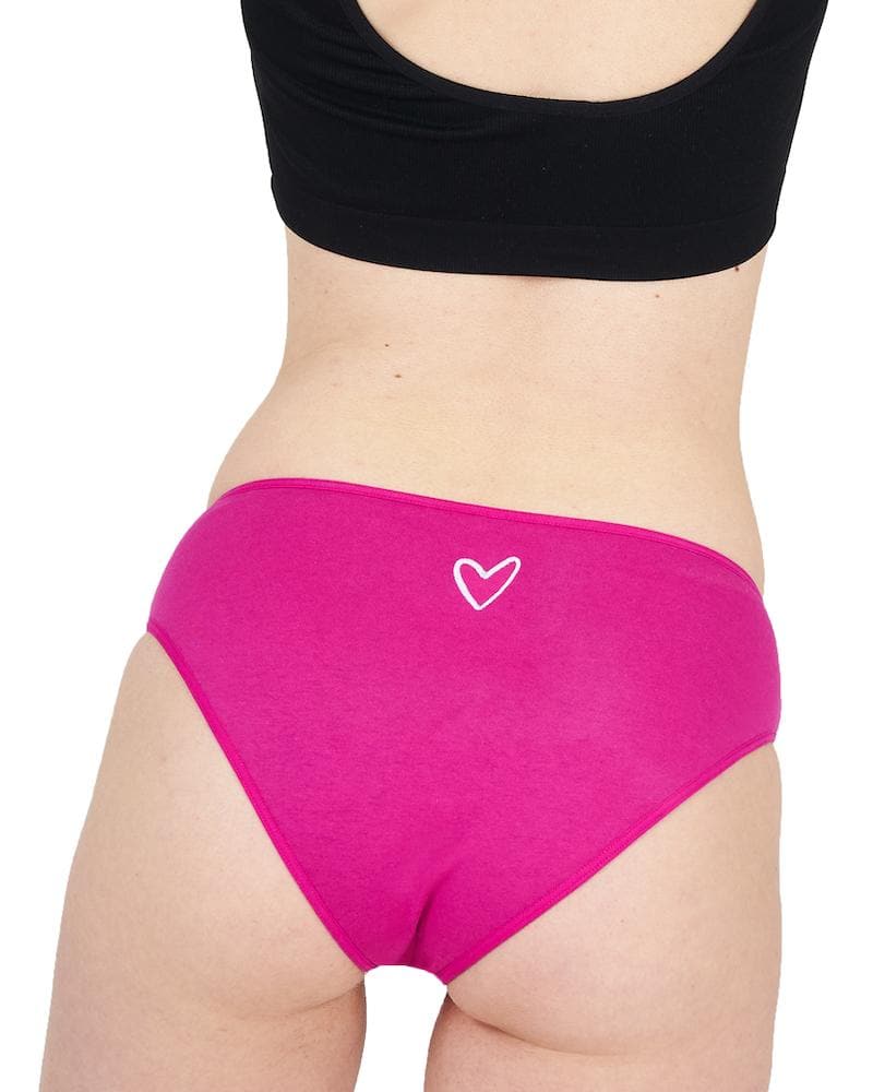 CULOTTE MENSTRUELLE BB PINK I FLUX MOYEN