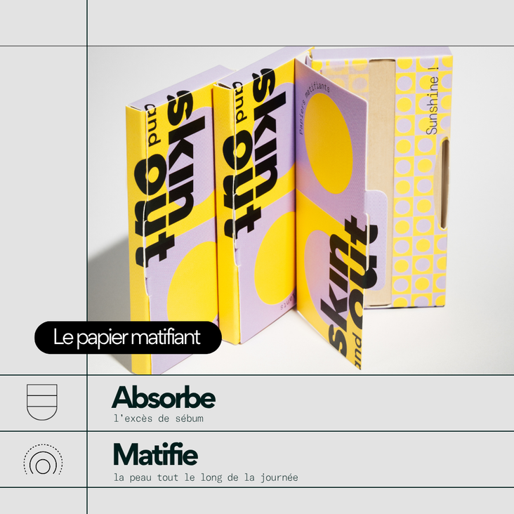 PAPIER MATIFIANT - EXCÈS DE SÉBUM - Image 2