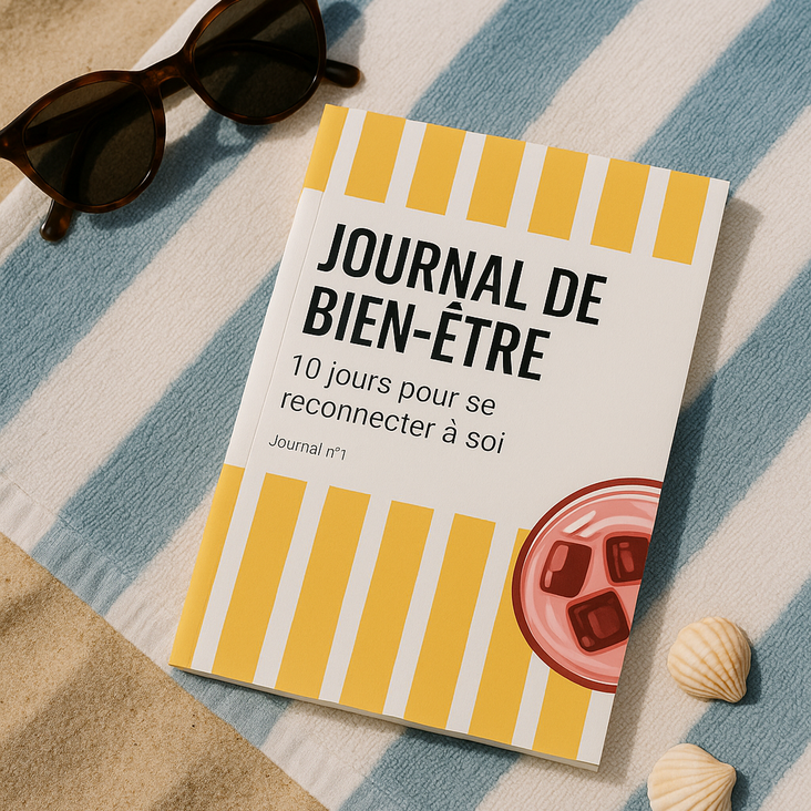 JOURNAL BIEN-ÊTRE - CAHIER DE VACANCES - Image 1