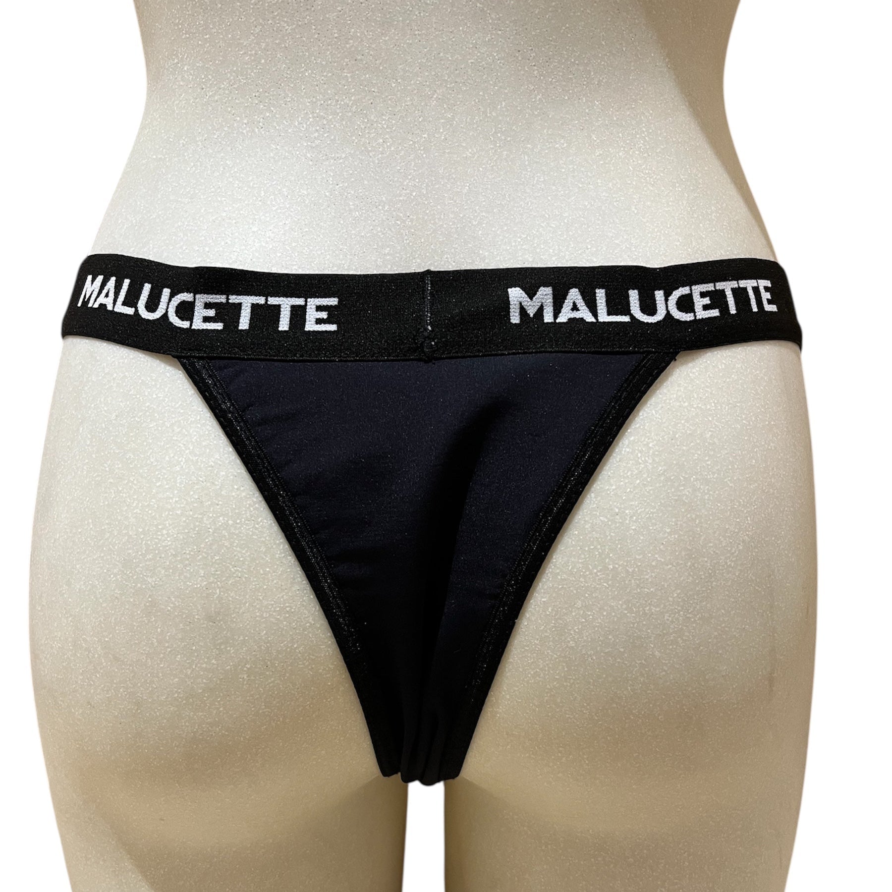 STRING MENSTRUEL LOGO MALUCETTE - FLUX MOYENS À ABONDANTS