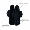 PACK DÉCOUVERTE - BAS DE MAILLOT ; CULOTTE ET PADS MENSTRUELS - FLUX LÉGER À MOYEN - Image 2
