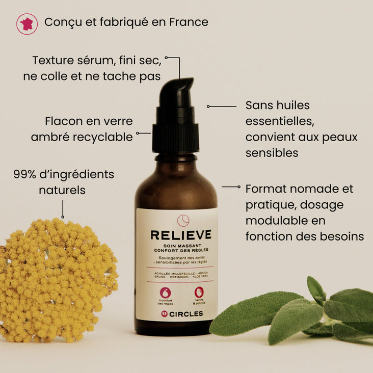 SÉRUM MASSAGE RELIEVE - CONFORT DU SPM ET DES RÈGLES - Image 4