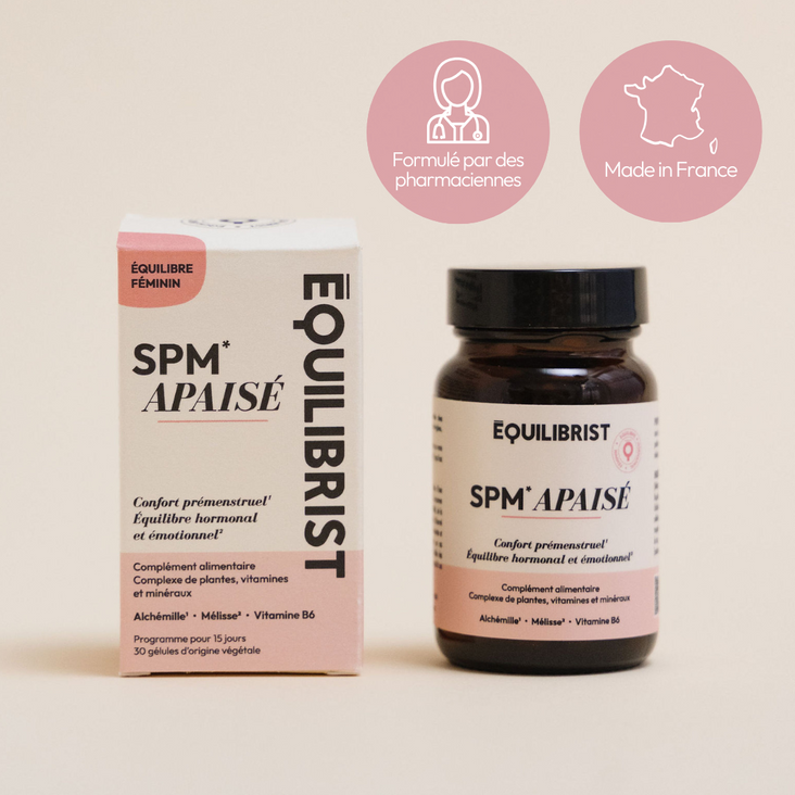 SPM APAISÉ I SYMPTÔMES AVANT ET PENDANT LES RÈGLES