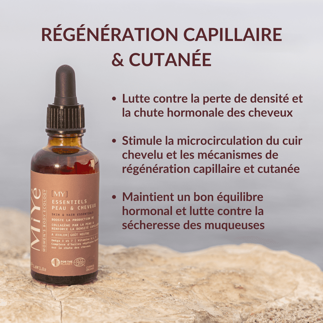 ESSENTIEL PEAU ET CHEVEUX - DENSITÉ CAPILLAIRE ET PEAU SÈCHE