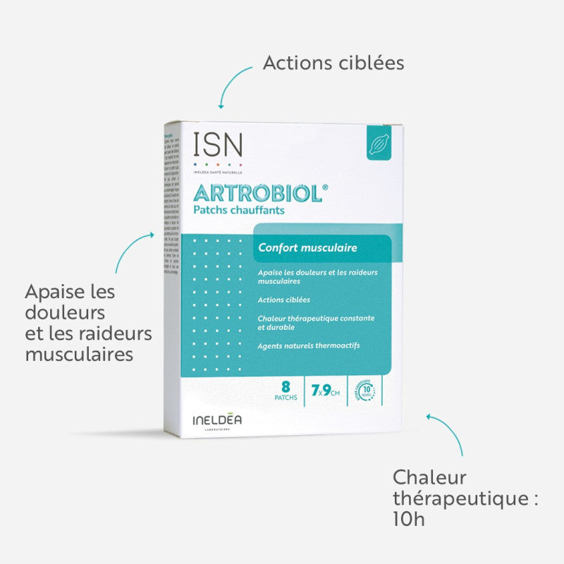 ARTROBIOL - PATCHS CHAUFFANTS - TENSIONS MUSCULAIRES