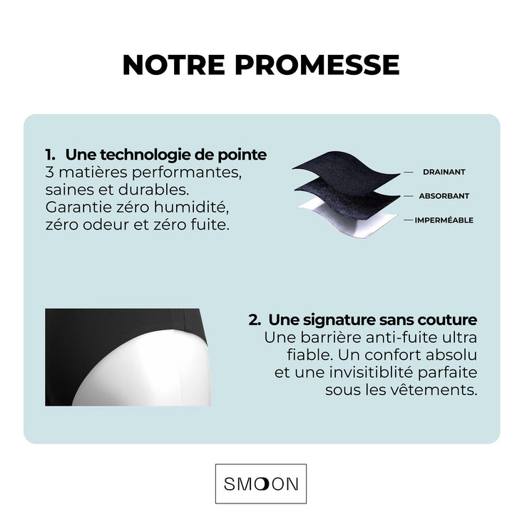 BAS DE MAILLOT DE BAIN MENSTRUEL - Pemlab