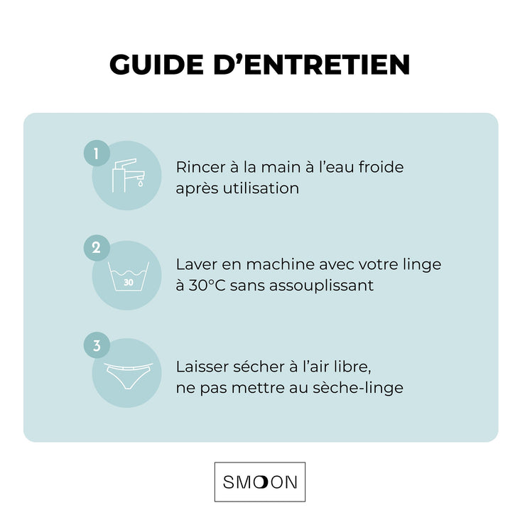 BAS DE MAILLOT DE BAIN MENSTRUEL - Pemlab