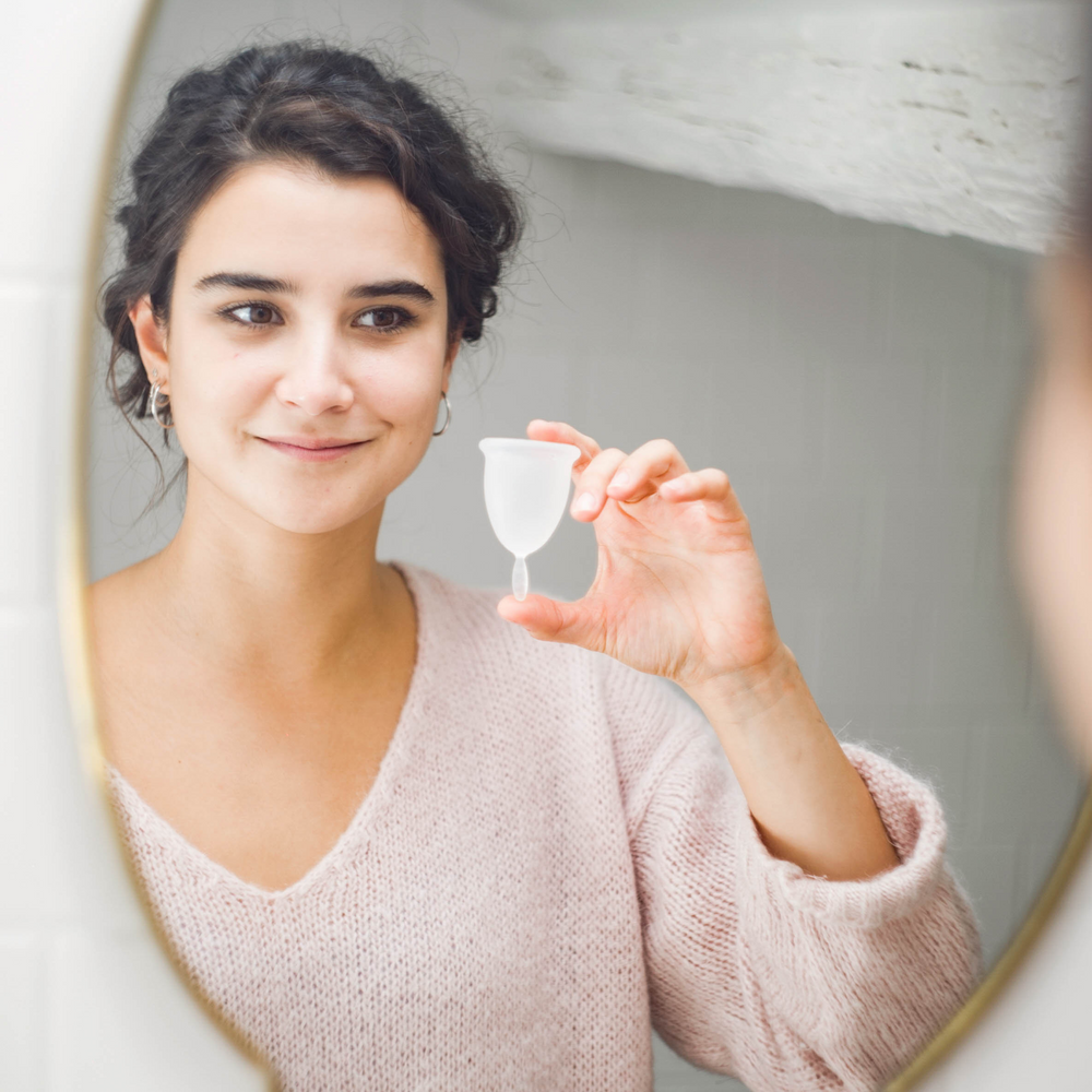 CUP MENSTRUELLE - FLUX LÉGERS À MOYENS