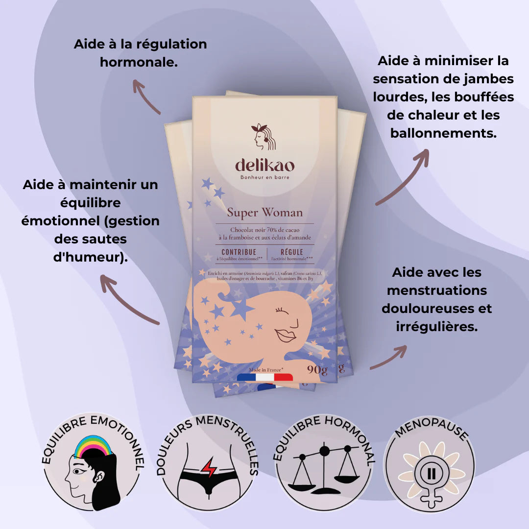 CHOCOLAT SUPER WOMAN I SPM & RÈGLES