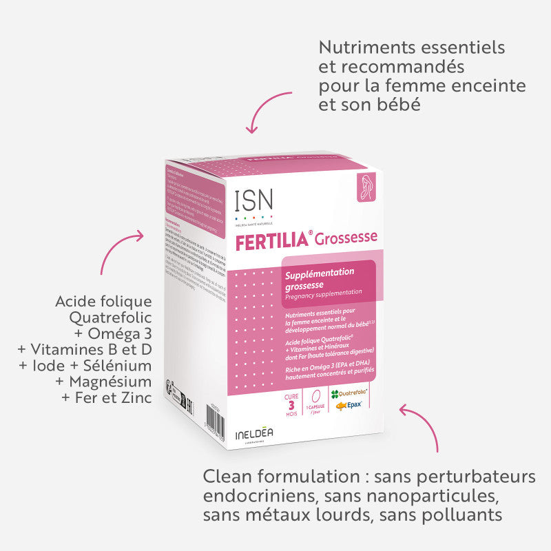 FERTILIA GROSSESSE - SUPPLÉMENTATION GROSSESSE