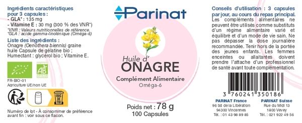 HUILE ONAGRE - BIEN-ÊTRE FÉMININ - Image 2