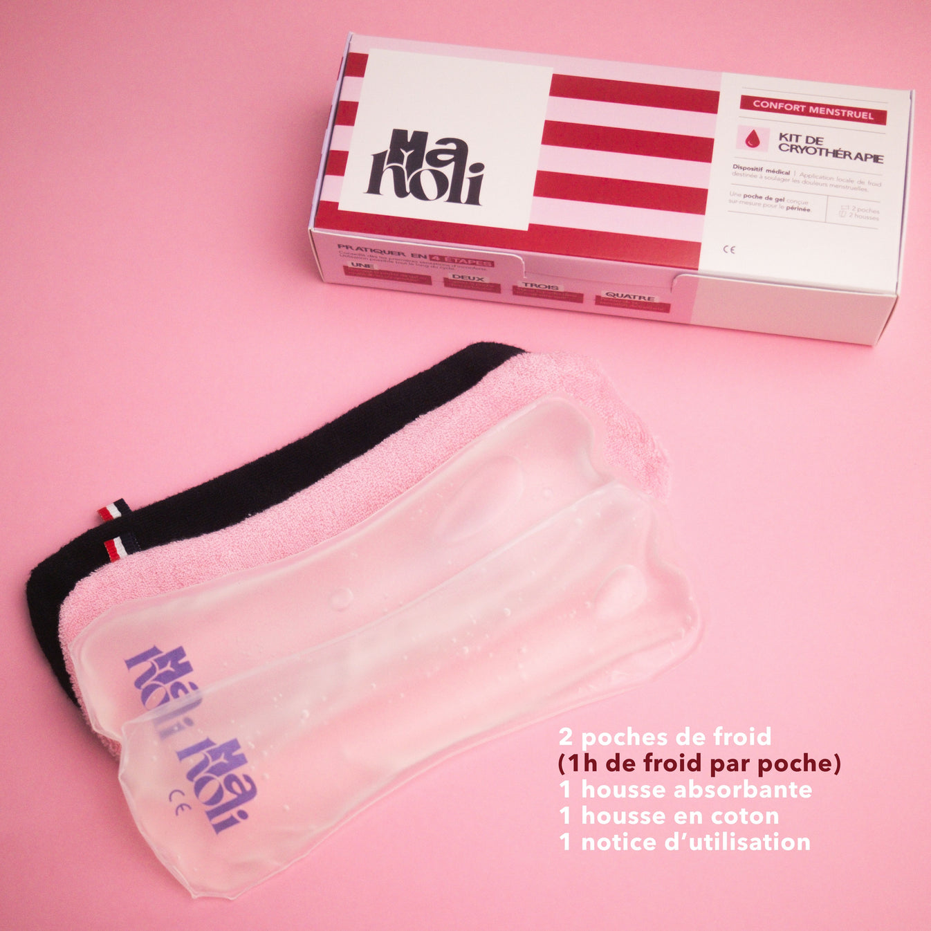 KIT CRYOTHÉRAPIE CONFORT MENSTRUEL - Confort menstruel