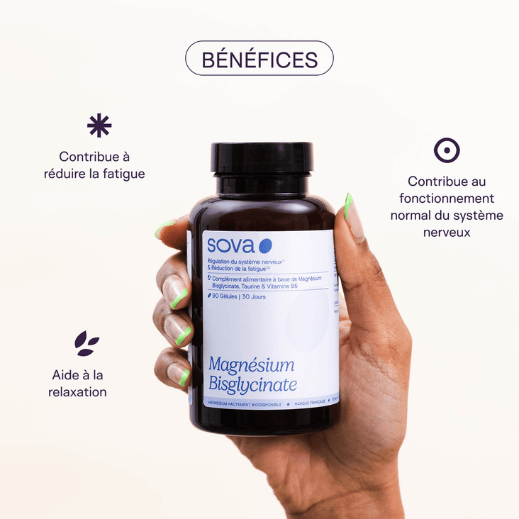 MAGNÉSIUM BISGLYCINATE - DÉCONTRACTANT UTÉRIN / SYSTÈME NERVEUX