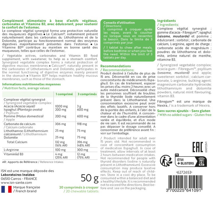STOMACALM REFLUX - CONFORT DE L'ESTOMAC - Image 3