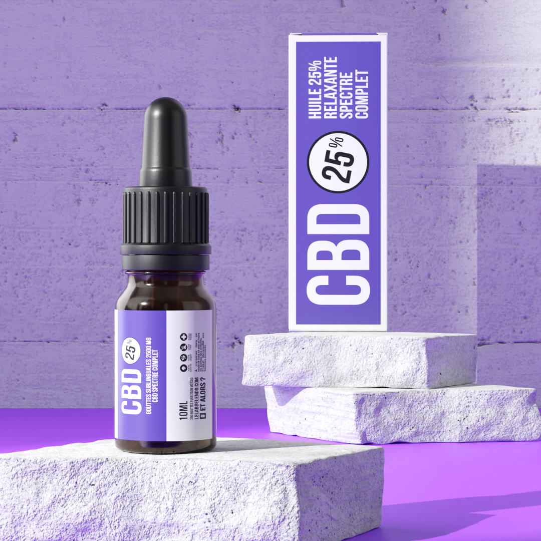 cbd 25% douleurs de règles