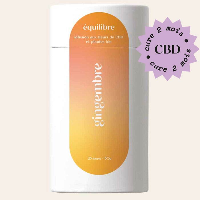 infusion gingembre bio et cbd